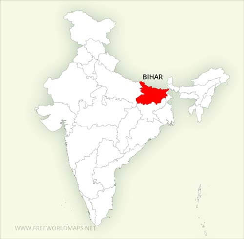 Maps of Bihar